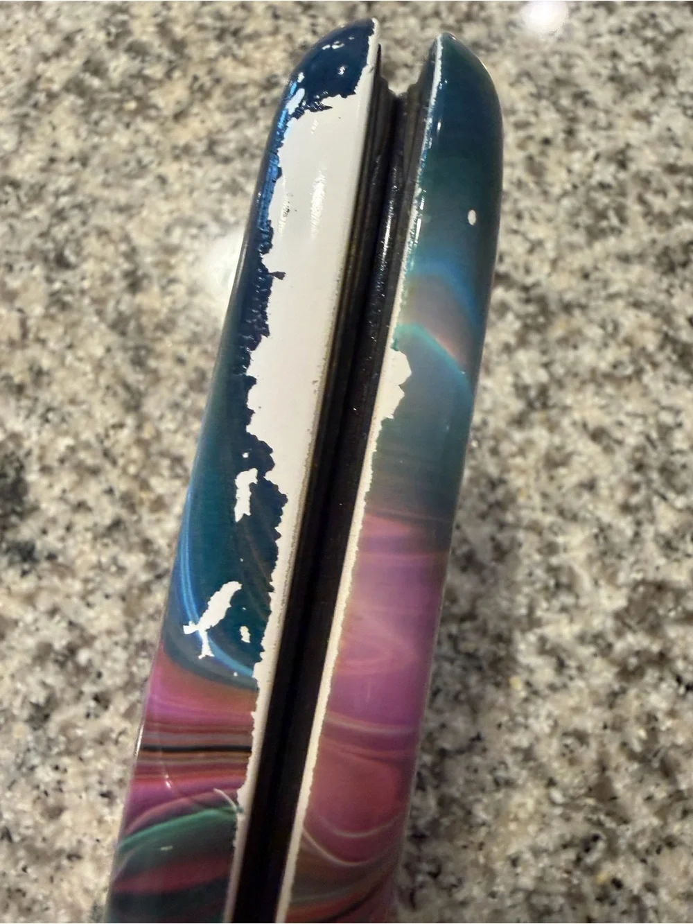 Bio Ionic Treasured Waters 10X Flat Iron 1” Pro Limited Edition Multicolor